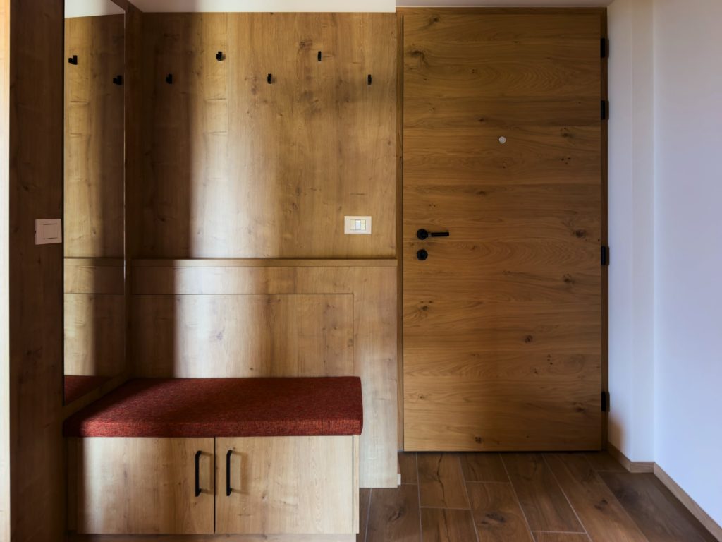 Appartamento 4 — ingresso L'ingresso dell'appartamento 4, Hermann Hof