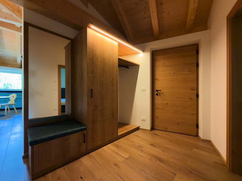 Appartamento 5 — ingresso L'ingresso dell'appartamento 5, Hermann Hof